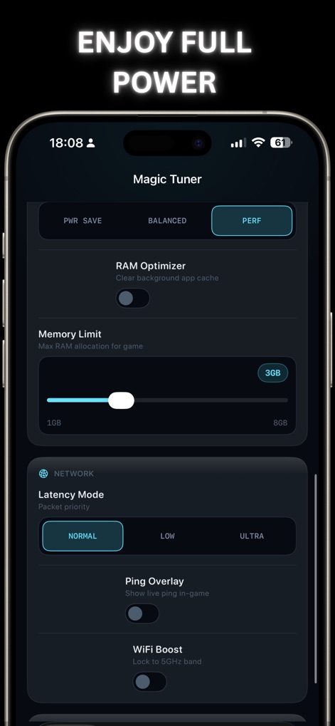 Magic Tuner: 120 FPS & Lag Fix - Utilities App | MWM