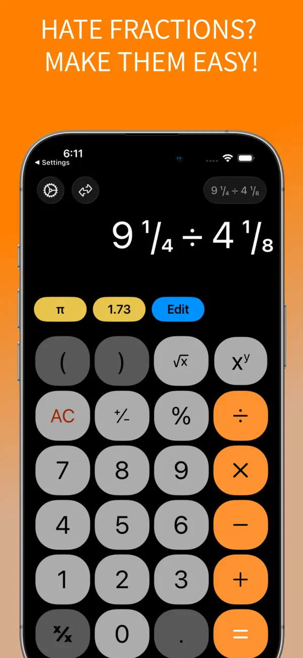 Screenshot #1 pour QuikFraction