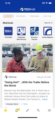 TECO Hub screenshot