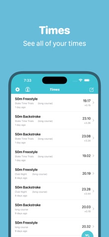 SwimTrackr Screenshot 4 of 10
