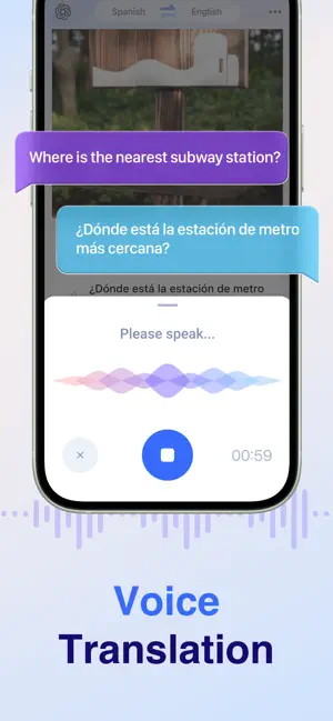 Voice Translate: AI Translator iPhone screenshot 3