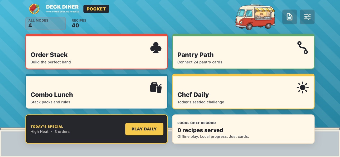 Screenshot 6 of Deck Diner Pocket