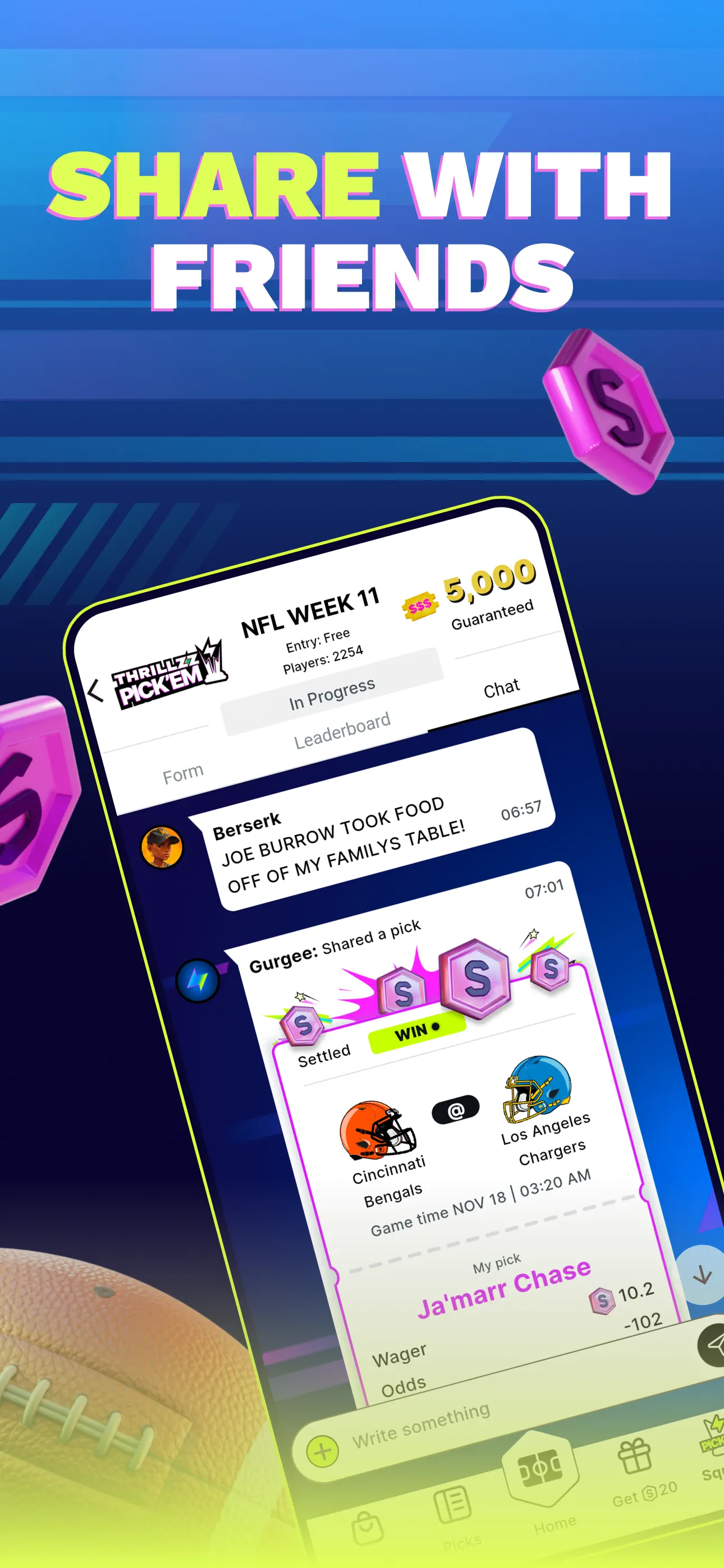 Thrillzz Fun Social Sportsbook screenshot 5