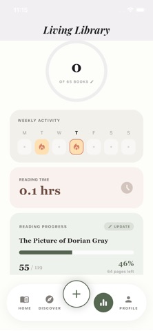 Living Library screenshot