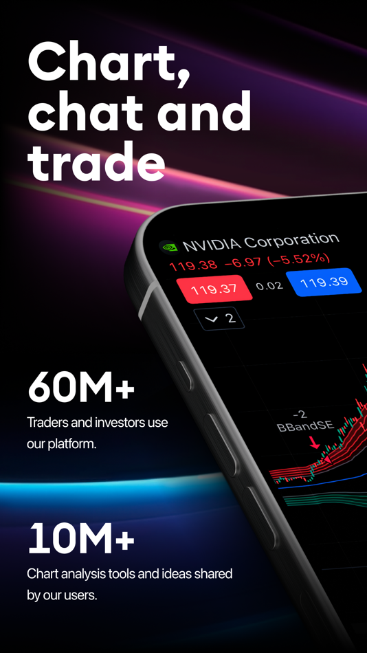 #1. TradingView: Track All Markets (iOS) Podle: TradingView