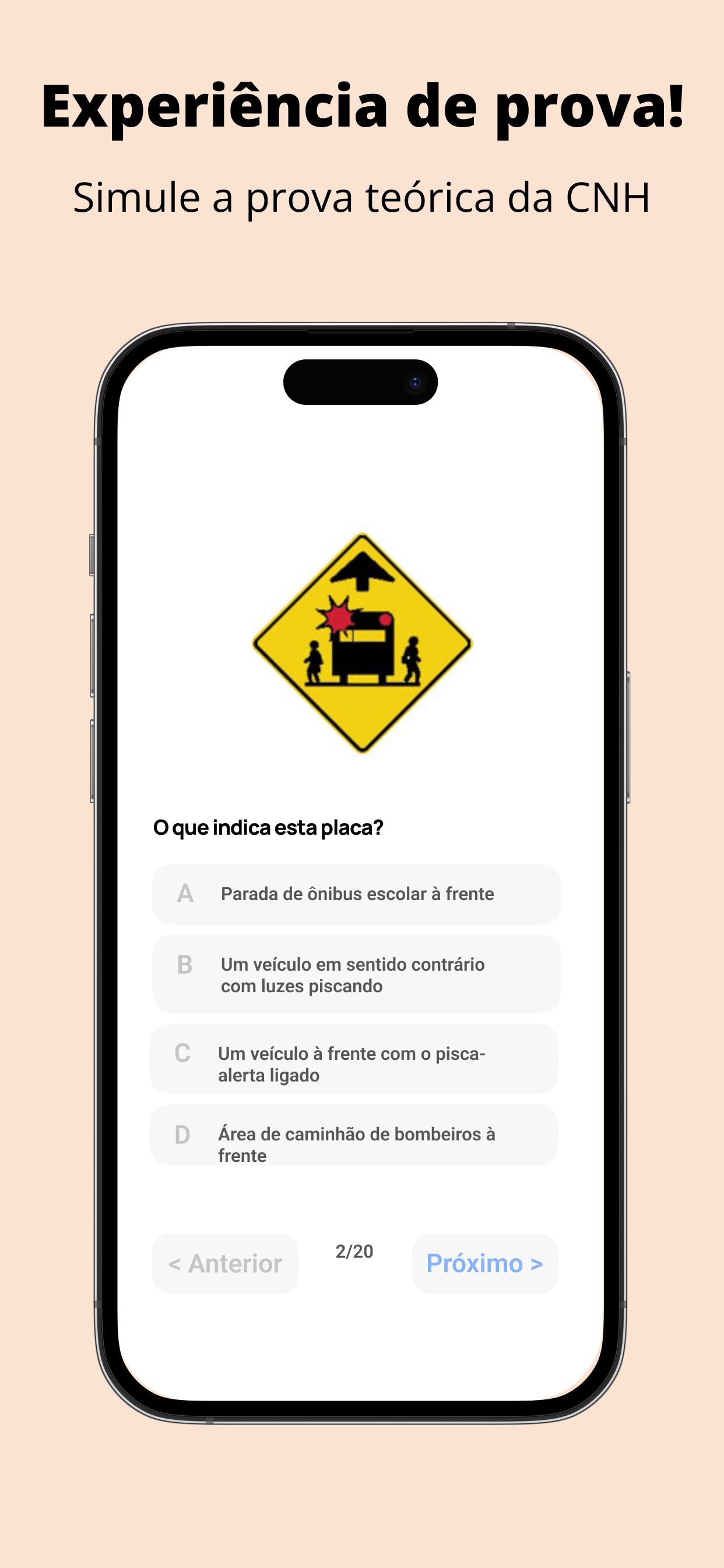 Simulado DETRAN + screenshot 2