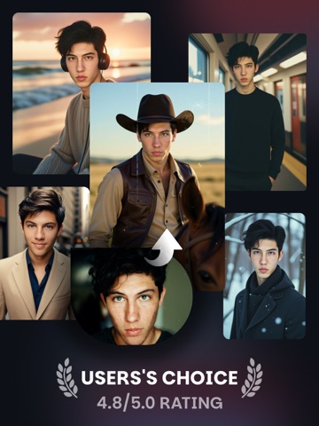 AI Photo Maker - Vintage Photo iPad screenshot