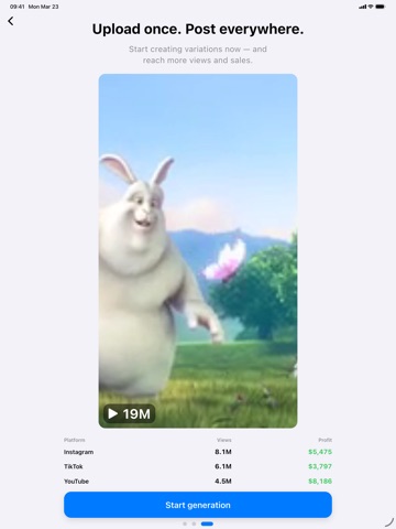 ClipBooster — Video Copy Maker iPad screenshot