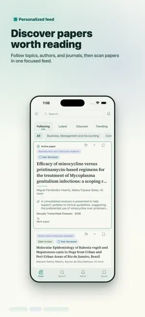 Scollr: Research Papers screenshot 1
