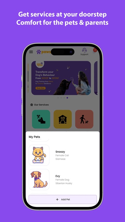 PawSpace - Doorstep Pet Care