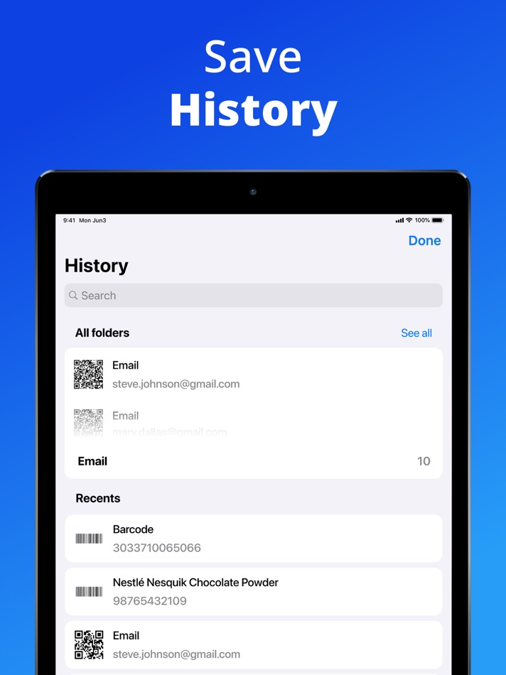 #5. QR Code Reader,Barcode Scanner (iOS) 由: Air Apps Systems