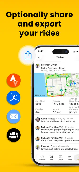 Cyclemeter Cycling GPS Tracker: Screenshot 10 von 10
