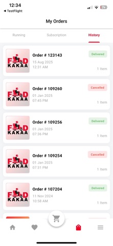 Foodkakaa screenshot