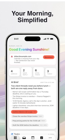 Smart Comms Hub iPhone screenshot