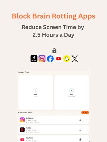 Untap: Limit Screen Time iPad screenshot