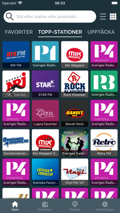 Radio Sweden / Radio Sveriges Screenshot