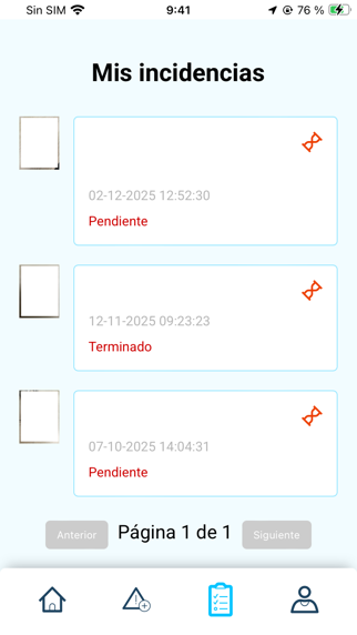 Incidencias Tomares iPhone screenshot 9 - Utilities app