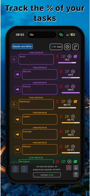 Task Manager Progress screenshot 1