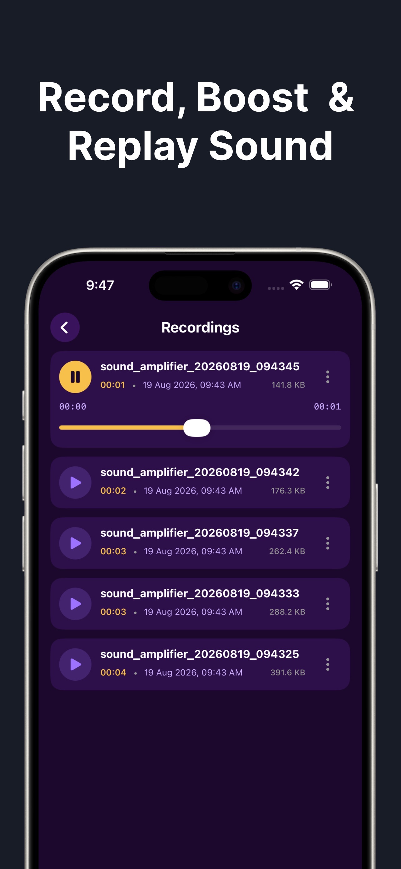 Screenshot 4 of Hear Clear: Sound & Speech Aid