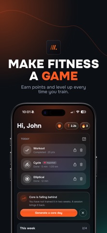 Strakk: Workout Log & Friends Screenshot 1 of 9
