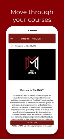 The MVMT Vault screenshot
