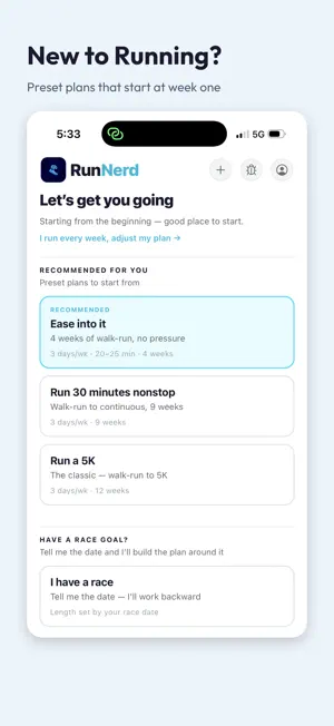 RunNerd: Running Coach screenshot 2