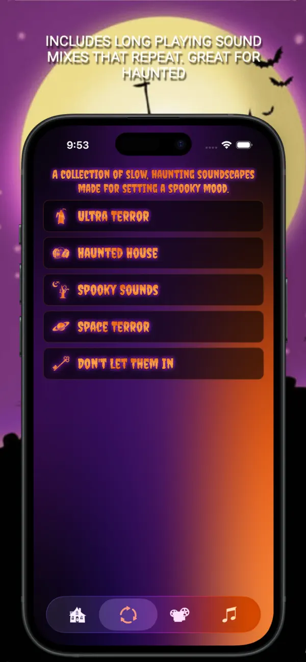 Screenshot #3 pour Spooky Halloween Sounds