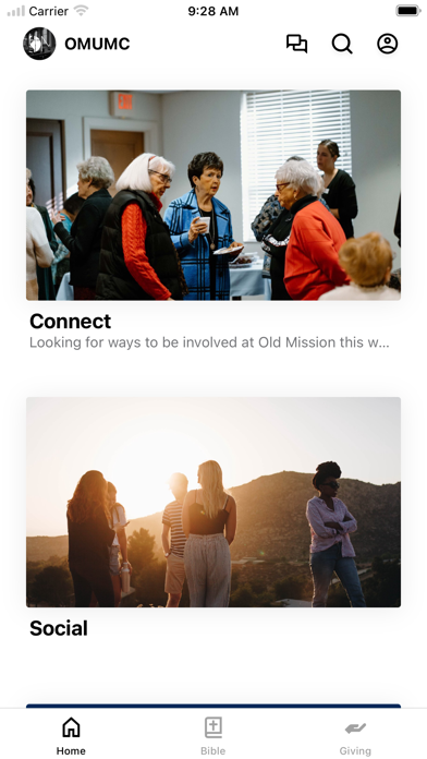 Old Mission UMC Screenshot