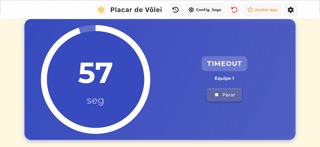 Placar Voleibol screenshot