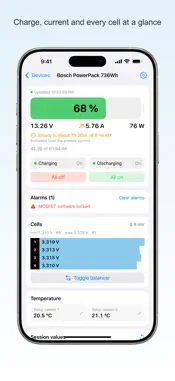 Xiaoxiang BMS screenshot 2