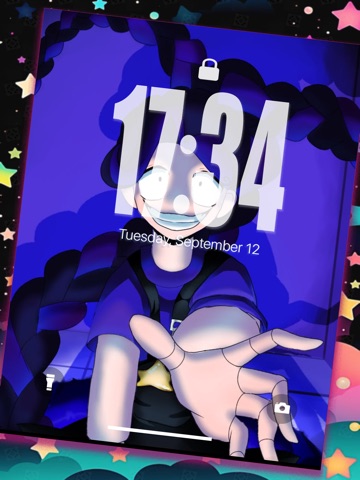 Lily Playtime Wallpaper 4K iPad screenshot