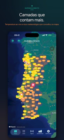 Incêndios Directo screenshot