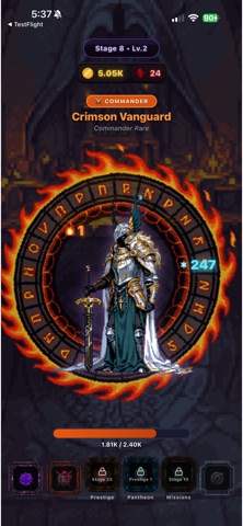 Crimson Legion: Idle Screenshot 2 of 8