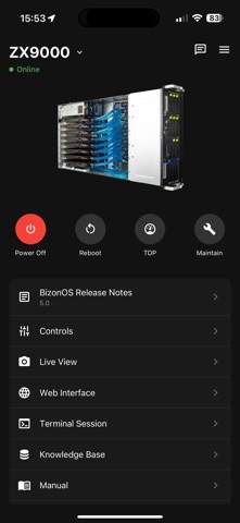 BIZON Remote Control Screenshot 3 of 8