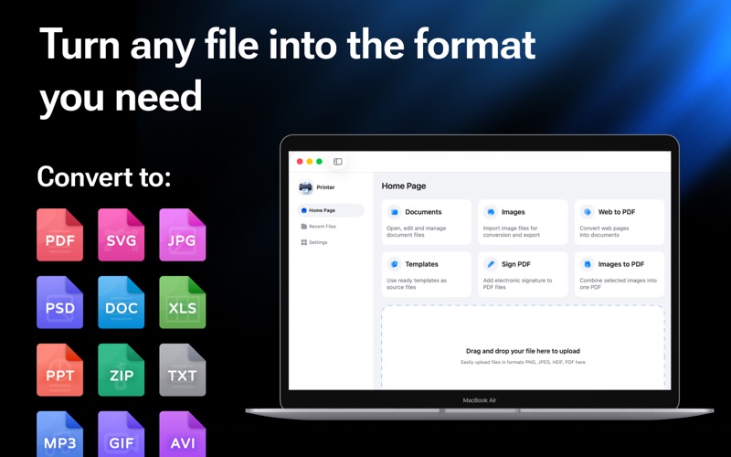 Smart Printer for HP: Print screenshot