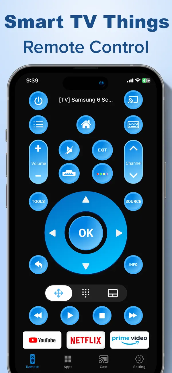 Screenshot #1 pour Sam Remote for Smart TV Things