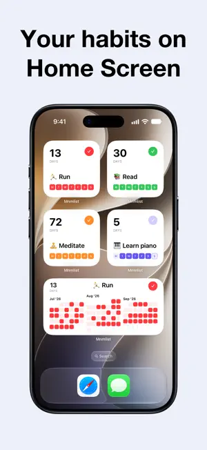 Mnmlist – Habit Tracker screenshot 4