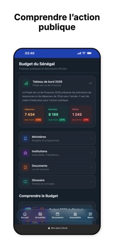Vie Publique Sénégal screenshot
