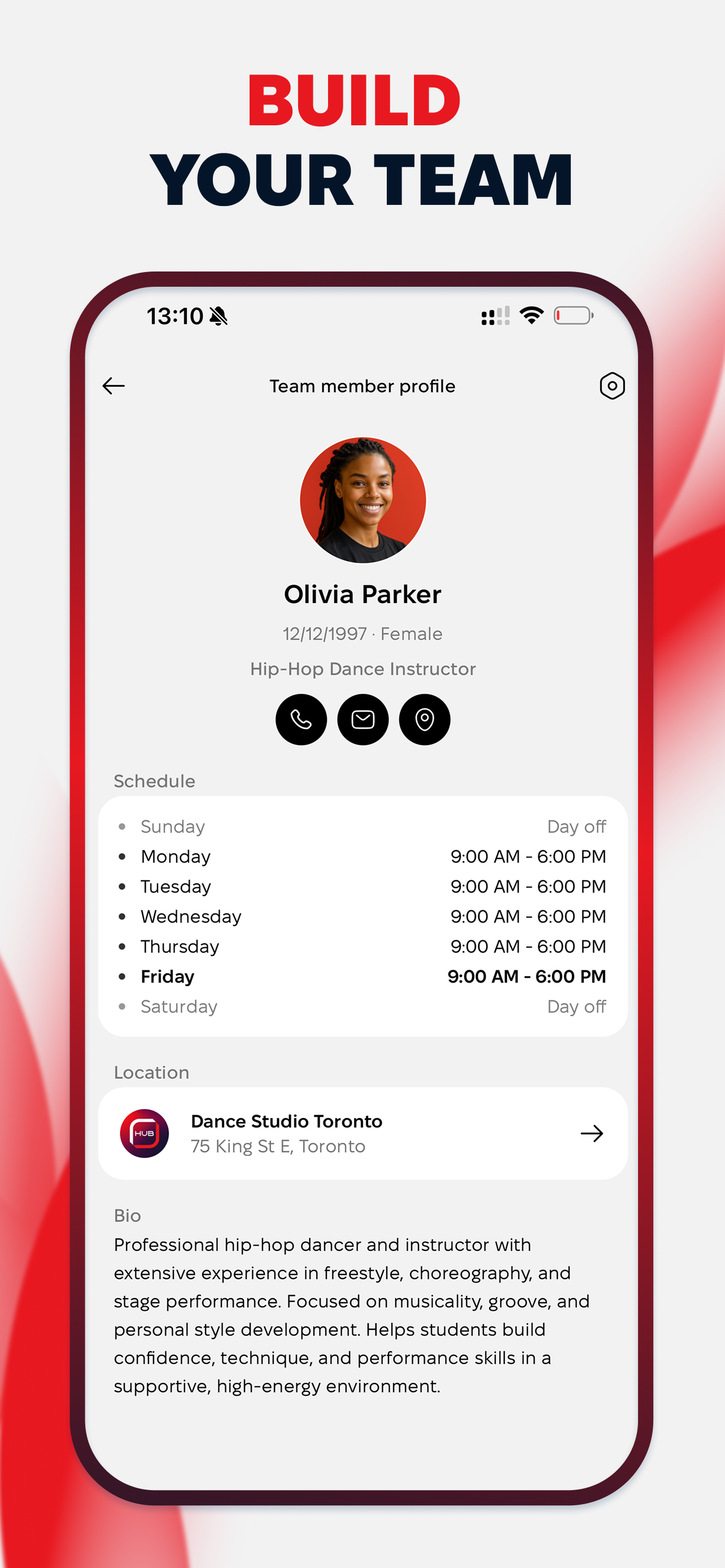DanceHub: Studio Management