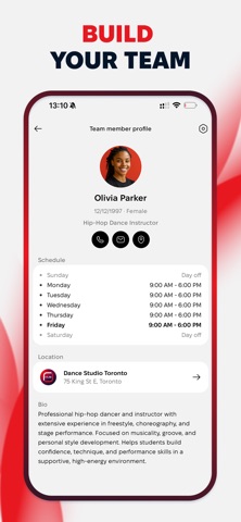 DanceHub: Studio Management screenshot