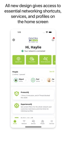 Panora FiberIQ screenshot