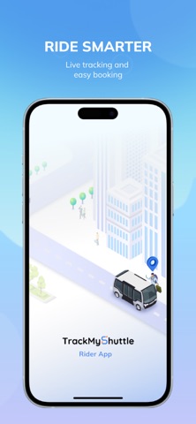 TrackMyShuttle Rider iPhone screenshot