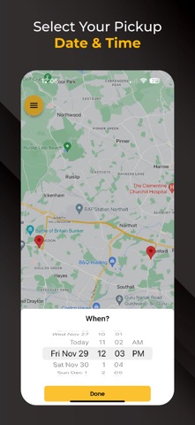 Hunts Taxis screenshot