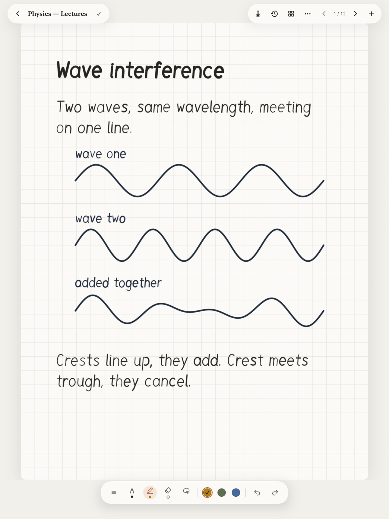Screenshot 4 of Ink — Handwritten Notes