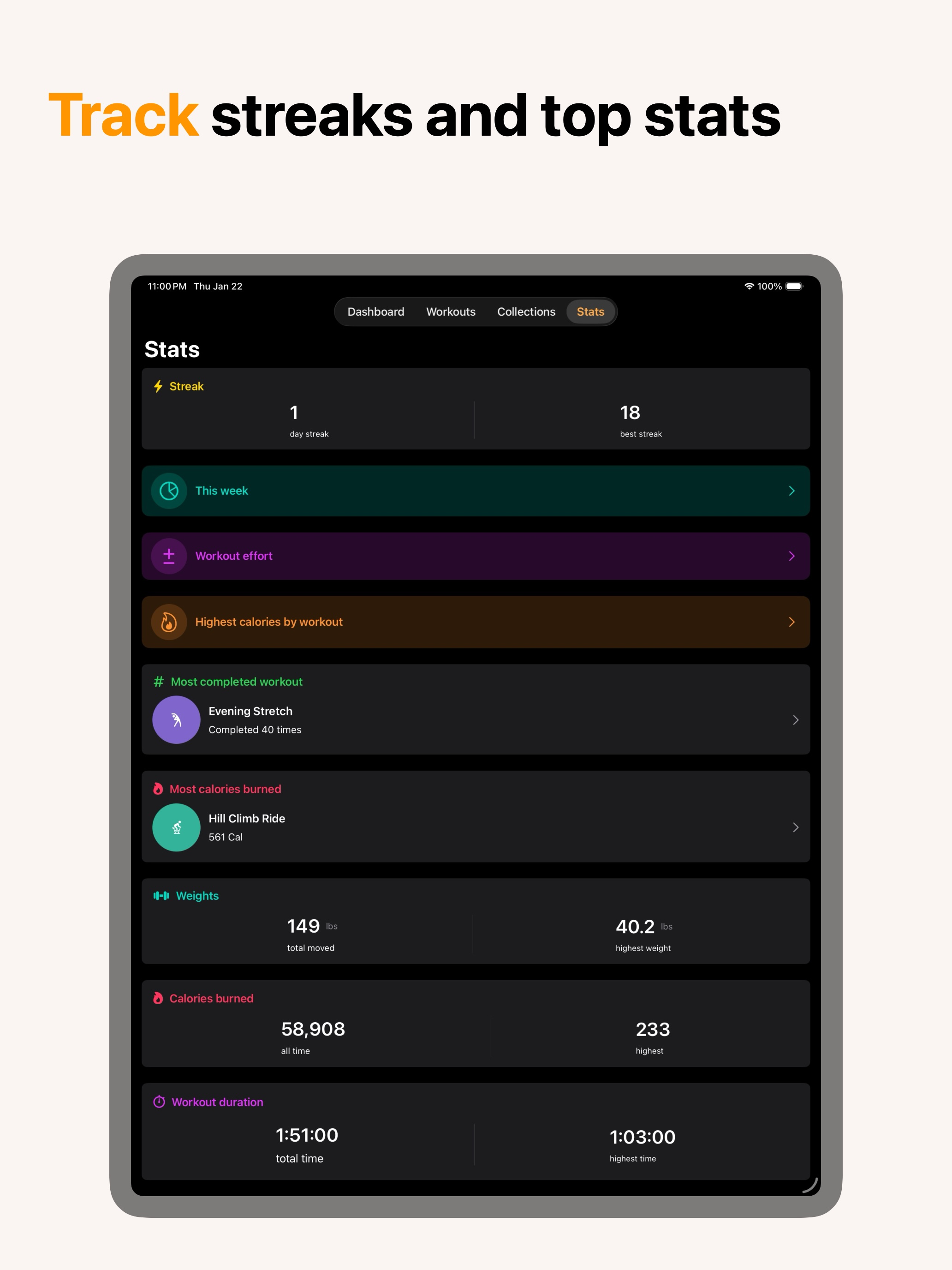 Elevate - Workouts screenshot 15