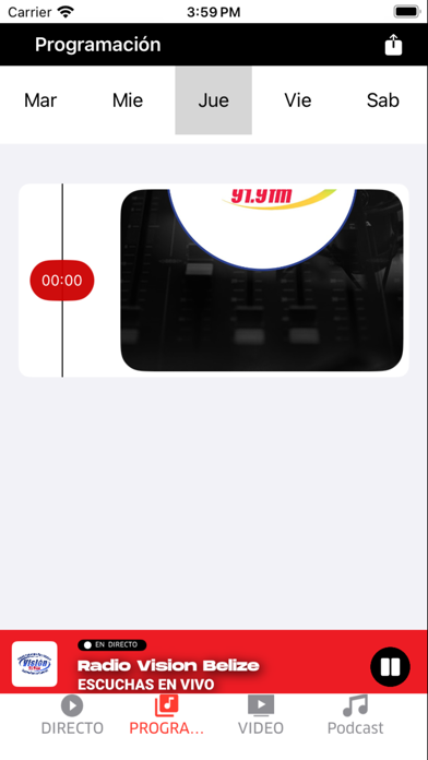 Radio Vision Belize Screenshot