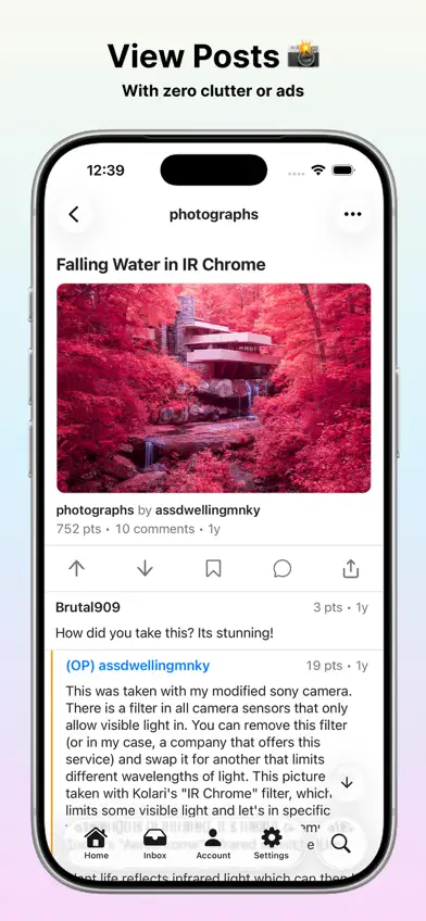 Artemis for Reddit screenshot 3