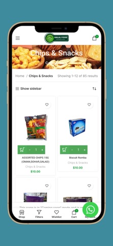 Halaal Food iPhone screenshot
