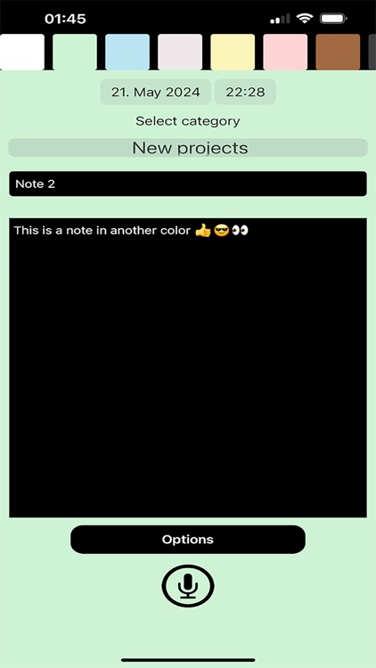 Notepad with Colors - Notes screenshot-3