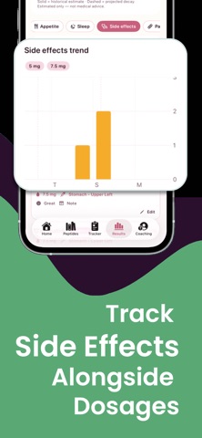 Lady’s Pep: Peptide Tracker screenshot